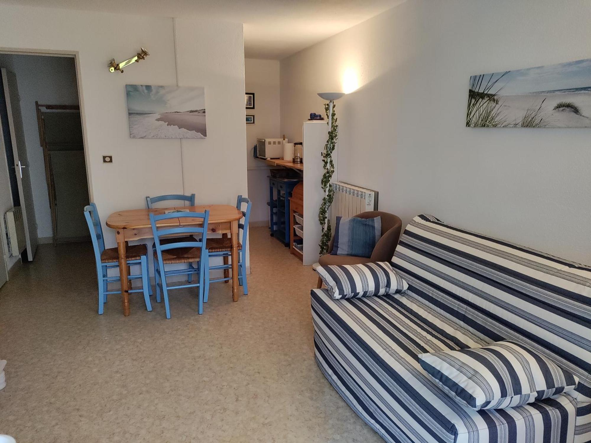 Appartement 2 Pieces Pour 4 Personnes Avec Vue Mer Saint-Hilaire-de-Riez Εξωτερικό φωτογραφία